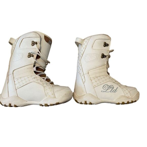 Ltd Snow Rhinestone Embellished Snowboarding Boots Youth 5 Winter Girls - Picture 4 of 10